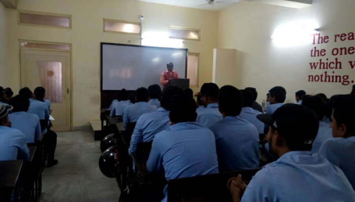 Expert lecture delivered by Prof. A.L.Jinghar