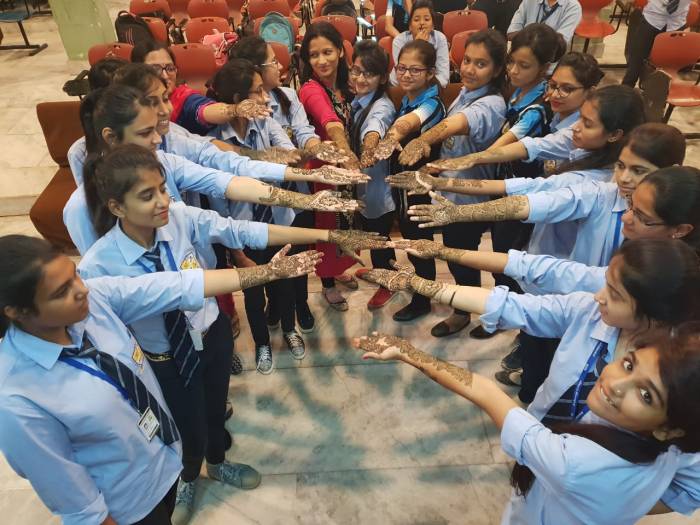 Cultural Activity 2K18 : mehndi