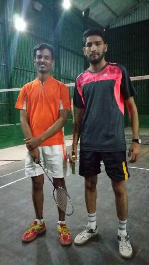 Inter College Fest - 2017 winner -Badminton (Boys),